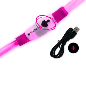 LED Halsband laden per USB